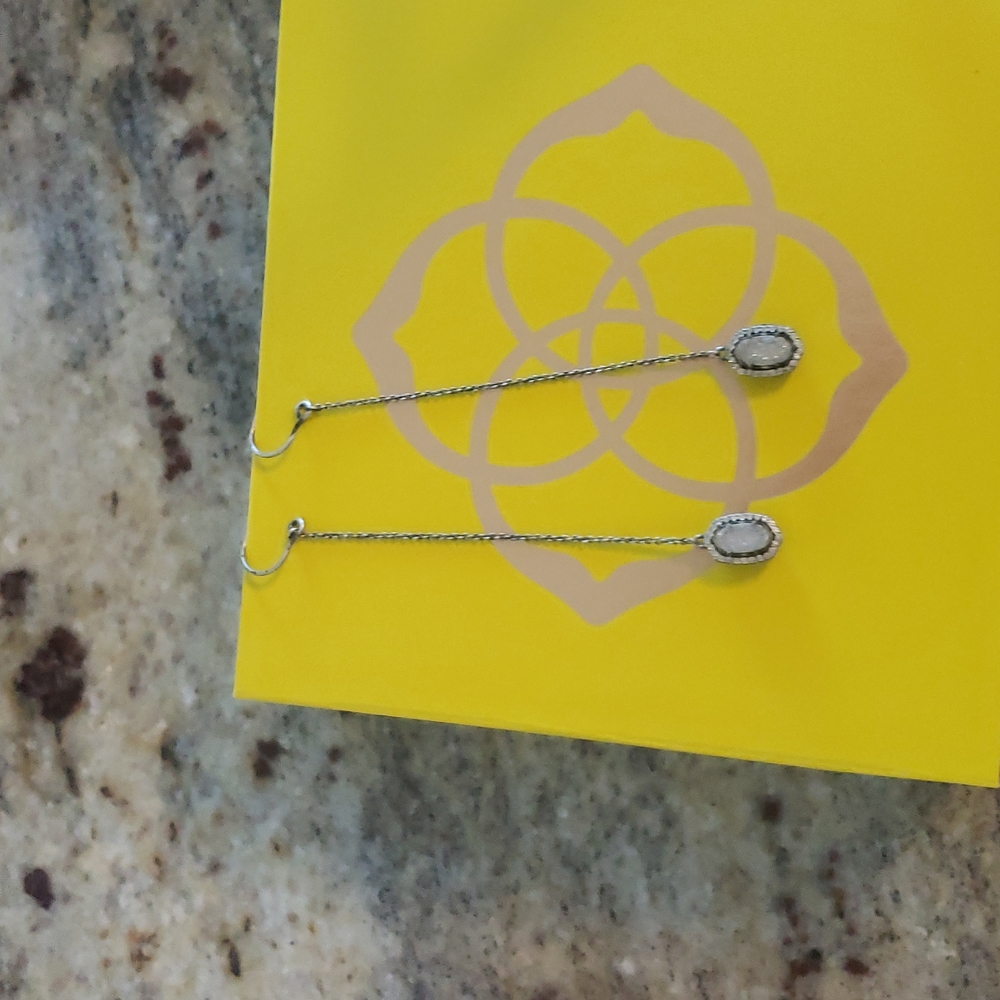 Kendra scott bridal gray silver